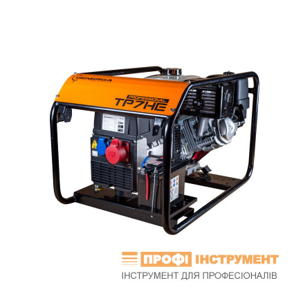 Генератор GENERGA TP7HE AVR трехфазный бензиновый (01010104005)